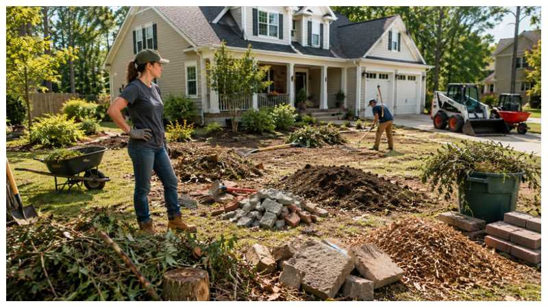 Preparing a Yard for New Landscaping